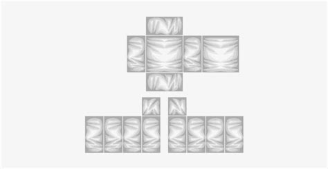 Roblox White Shaded Shirt Template