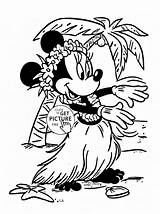 Hawaiian Coloring Pages For Kids sketch template