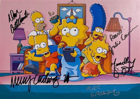 Autograph Signed Simpsons Matt Groening Photo