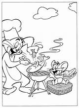 Printable Tom And Jerry Coloring Pages sketch template