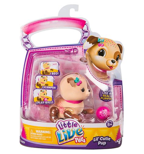 Little Live Pets S1 Cutie Pup Single Pack - Sprinky | Little live pets ...