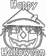 20 Fun Halloween Coloring Pages For Kids sketch template