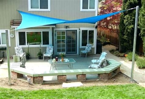 patio sun shade ideas outdoor exterior sun shade ideas | Shade sails patio, Patio sun shades ...