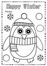 Preschool Winter Coloring Pages Coloring Pages sketch template