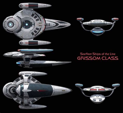 Grissom Class Starship - High Resolution by Enethrin on DeviantArt in ...