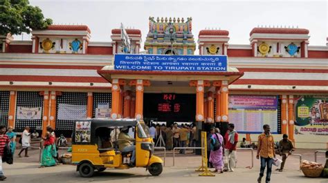 Tirupati railway station records big jump in passenger revenue | Tirupati railway station ...
