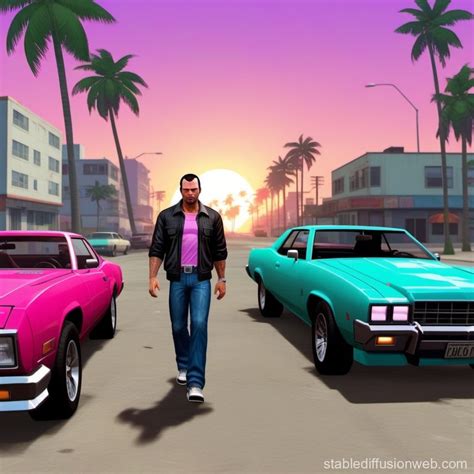 Proposal for GTA 6: Vice City | Stable Diffusion Online