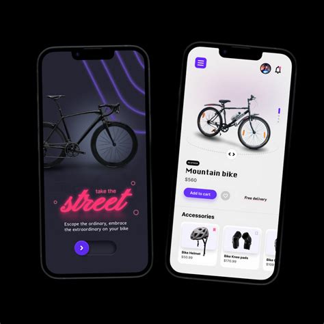 Bike App Design by ABHISHEK TOMAR on Dribbble