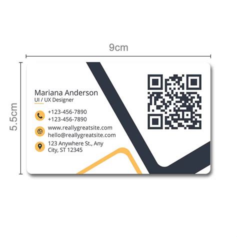 Personalized Business Card design With QR Code Custom NFC Cards India – Nutcase