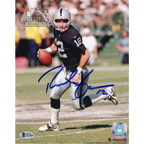 Rich Gannon Autographed Oakland Raiders 8x10 Photo - BAS COA | Steel ...