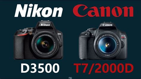 Nikon D3500 vs. Canon T7: Which is better? - GearOpen.com