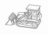 Bulldozer Coloring Pages  Free Printable For Kids sketch template
