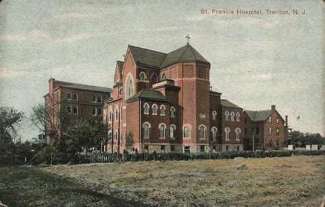 St Francis Hospital Trenton, NJ Postcard