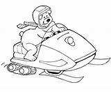Snowmobile Coloring Pages At GetColoringscom  Free Printable sketch template