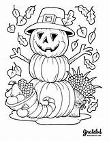 Thanksgiving Coloring Book Pages For Kids sketch template