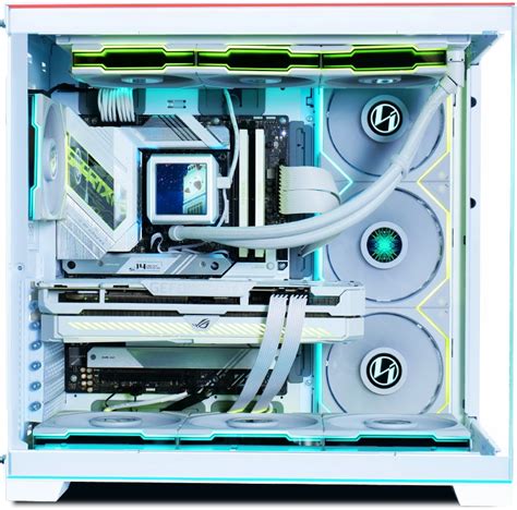 Buy the Lian Li O11D EVO RGB White ATX MidTower Gaming Case Tempered Glass,CPU... ( G99 ...