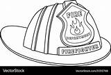 Fire Hat Coloring Page Firefighter At GetDrawings sketch template