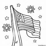 Festive Flag Day Decorations Coloring Page  Pagescom sketch template