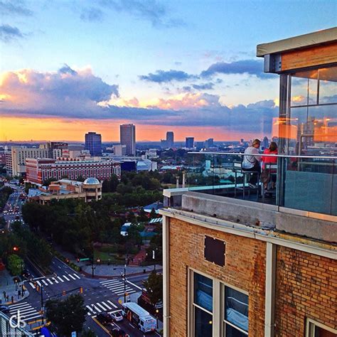 SkyLounge Atlanta at the Glenn Hotel. Photography by Dustin Shelby ...