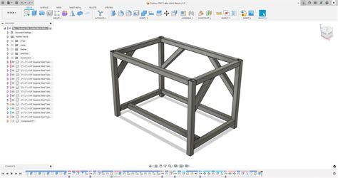 CNC Lathe Steel Bench – Design Concepts Chi