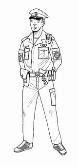 Police Officer Coloring Pages Printable  JamirtePerry sketch template
