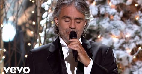 ‘White Christmas’ Song by Andrea Bocelli was Voted the 2nd Most Popular ...