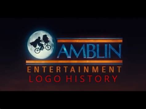 Amblin Entertainment Logo History - YouTube