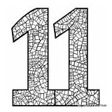 Number 11 Coloring Pages  Free & Printable sketch template