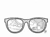 Sunglasses coloring Page  Etsy Coloring Pages Colouring sketch template
