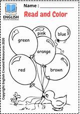 Coloring Worksheets For Kids  Read And Color sketch template