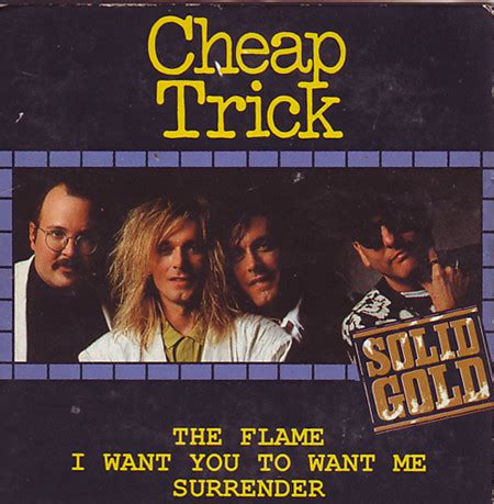 Cheap Trick - The Flame / I Want You To Want Me / Surrender (1989 ...