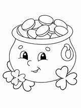 Pot Of Gold coloring Page  Free Printable sketch template