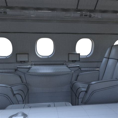 Interior Executive Aircraft - Embraer Legacy 500 | CGTrader