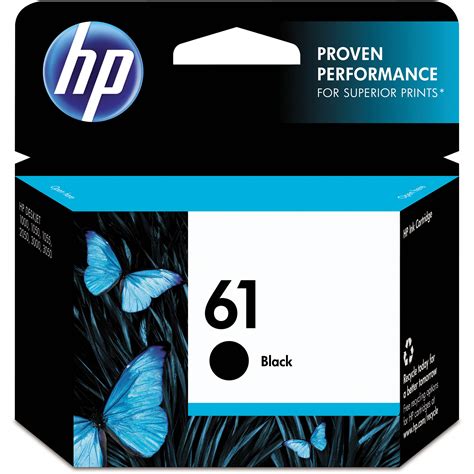 HP 61 Black Ink Cartridge CH561WN#140 B&H Photo Video