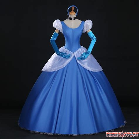 Disney Princess Cinderella Cosplay Gorgeous Dress Costume | Disney ...