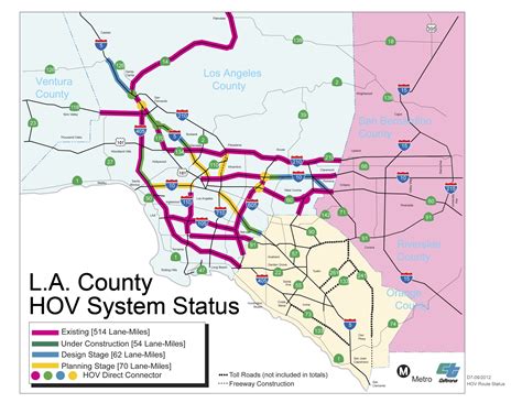 4.4 miles of new carpool lanes officially opened on 10 freeway between ...