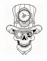 Steampunk Coloring Pages Zentangle Sketch Page sketch template