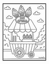 Printable Ice Cream Coloring Pages – 30 Sheets  Easy Peasy And Fun sketch template