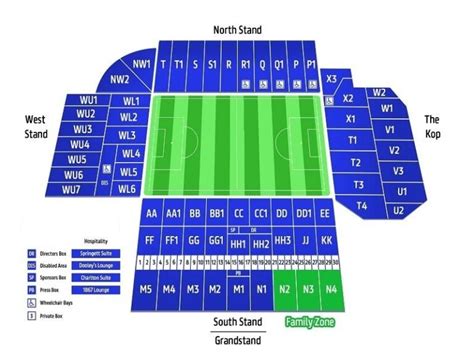 Hillsborough Stadium Seating Plan, Sheffield Ticket Price