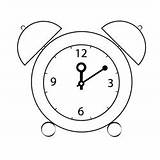 Clocks Coloring Pages For Kids Printable Free Download  sketch template