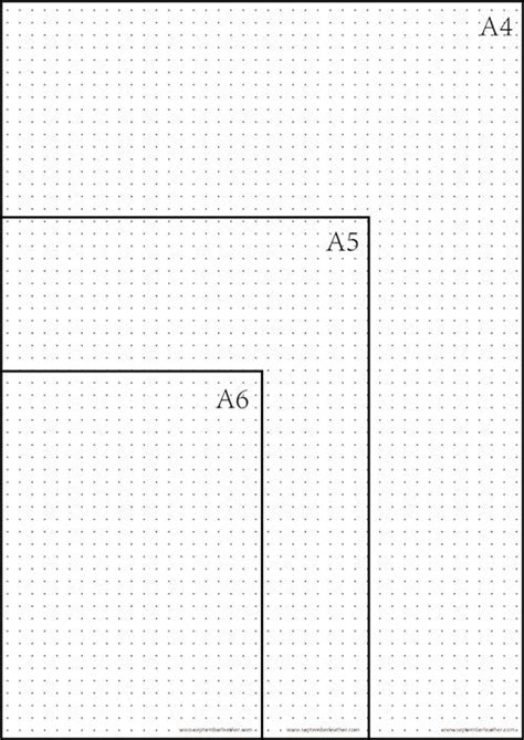 Free Printable Dot Grid Paper for Bullet Journal – September Leather