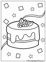 60  Cake Coloring Pages Free Printable PDF & Online sketch template