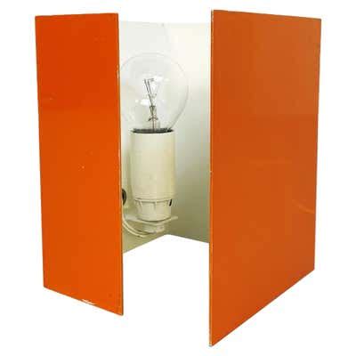 Mid Century Orange Metal Desk Lamp by Jay Monroe for Tensor at 1stDibs | tensor lamp, orange ...