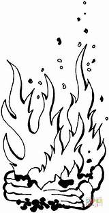 Burning Logs coloring Page  Free Printable Coloring Pages sketch template