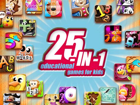 25-in-1 Educational Games for Kids - A&R Entertainment