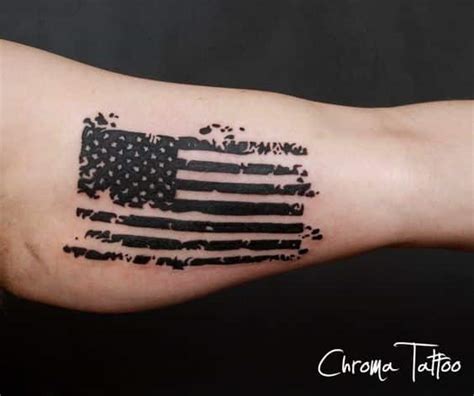 American Flag Tattoos for Men - Ideas and Designs for Guys