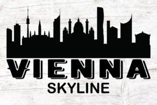 Vienna Skyline Silhouette Graphic by M'S Design · Creative Fabrica