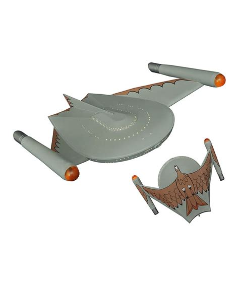 STAR TREK Star Trek Romulan Bird of Prey Ship Figurine | Star trek, Star trek starships, Trek