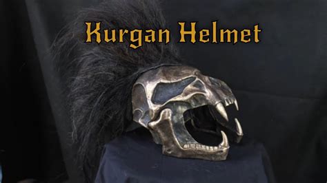 Forging the Kurgan Helmet - A Tribute to my Childhood - YouTube