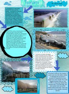 Make a Science Fair Project | Poster Ideas - Tsunami | Earth Science Project for Kids | Projects ...